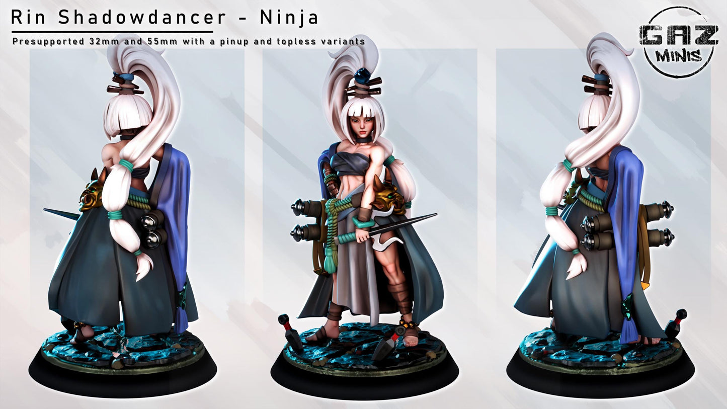 Rin Shadowdancer - Ninja by Gaz Minis