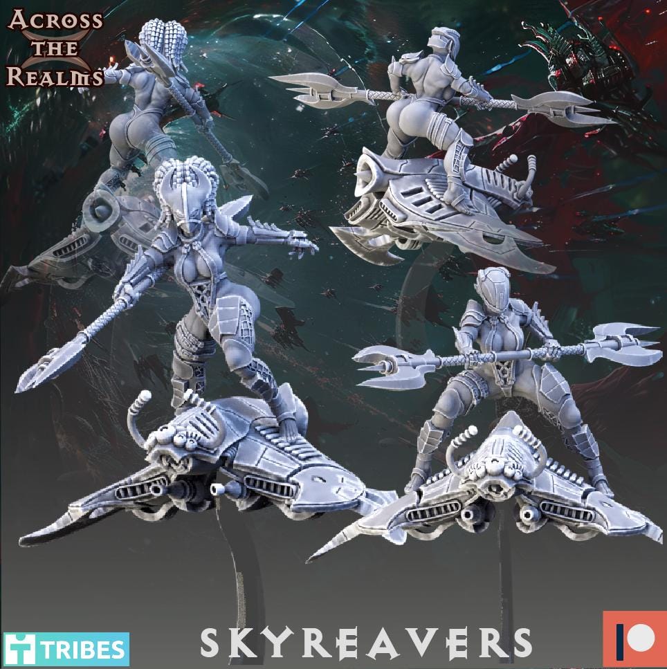 Skyreavers by Across the Realms Miniatures