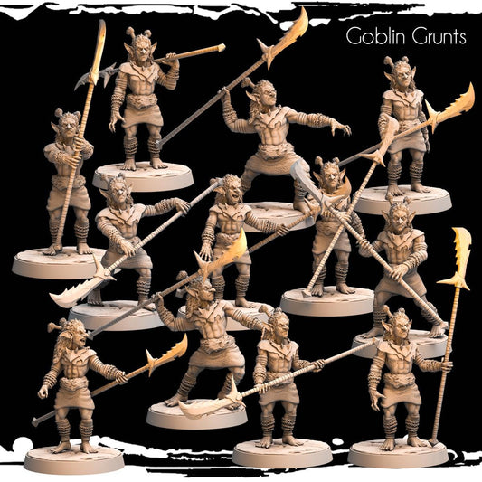 Goblin Grunts - Army of Darkness: Greenskins by Monolith Arts Miniatures